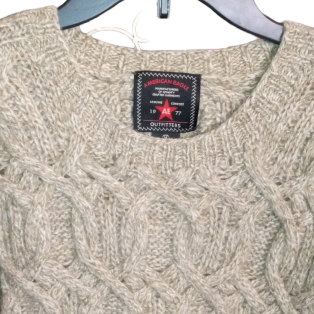 Vintage American Eagle Wool Sweater size Medium    46 - Picture 10 of 11